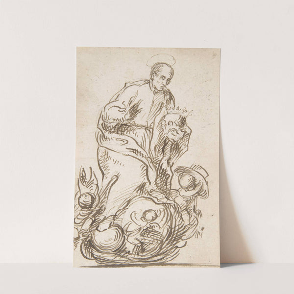 Saint Francis Borja by Pedro Duque y Cornejo