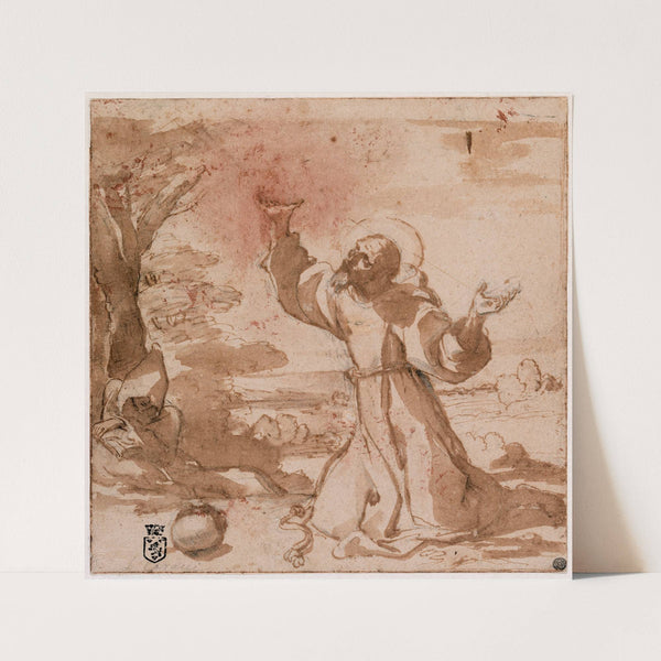 Saint Francis of Assisi (c.1588-1589) by Ludovico Carracci