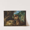 Saint Francis of Assisi in meditation by Paul Bril