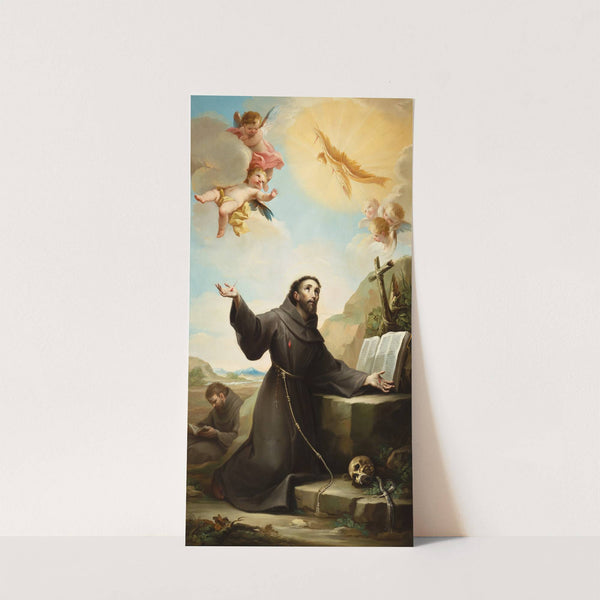 Saint Francis of Assisi Receiving the Stigmata by Mariano Salvador Maella