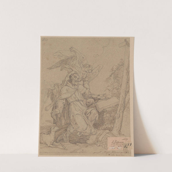 Saint Francis receiving the stigmata (1850 - 1876) by Rafał Hadziewicz