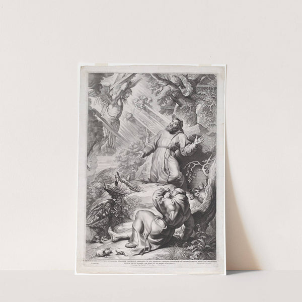 Saint Francis Receiving the Stigmata by Lucas Emil Vorsterman