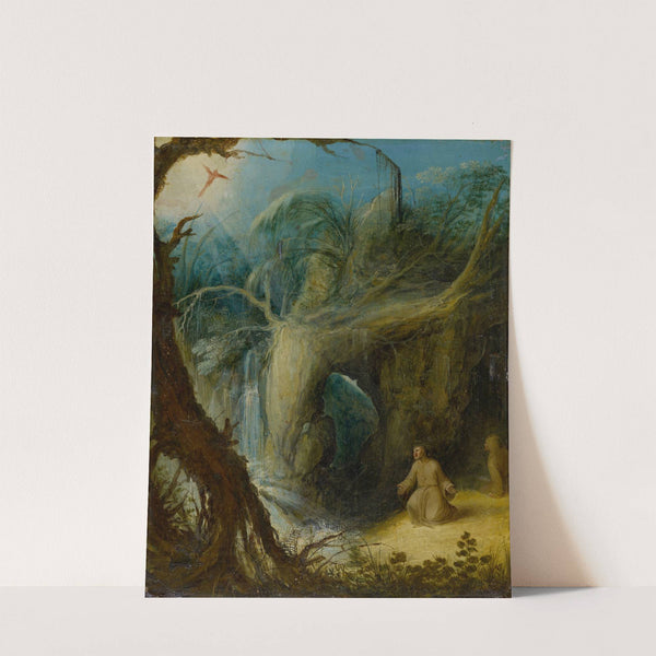 Saint Francis Receiving the Stigmata of Christ by Anonymous