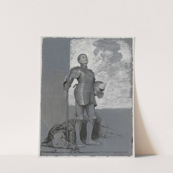 Saint George (1889) by Hans Thoma