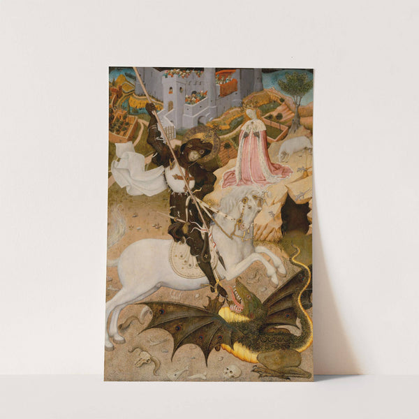 Saint George and the Dragon by Bernat Martorell