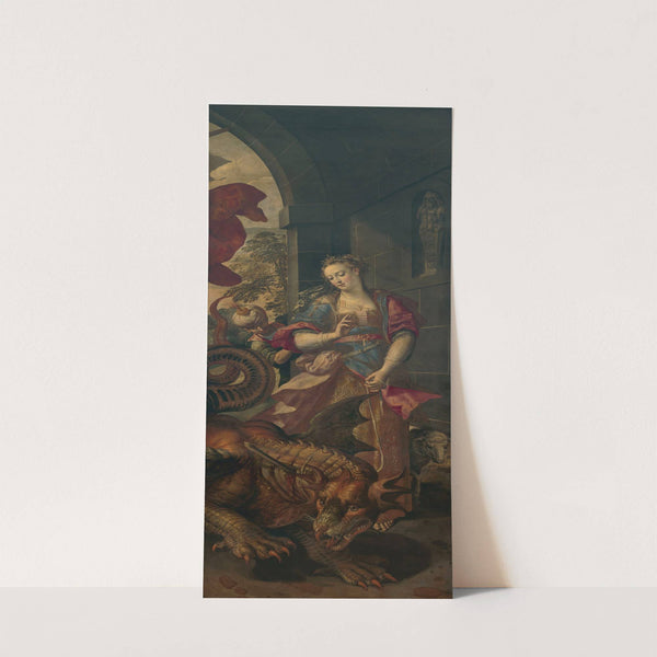 Saint George and the Princess of Silence Return to the City with the Vanquished Dragon 2 by Maerten De Vos