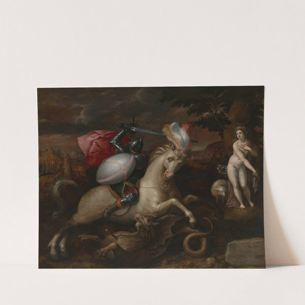Saint George Defeating the Dragon by Gillis Coignet