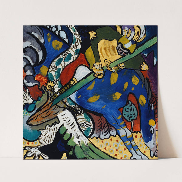 Saint George I (1911) by Wassily Kandinsky