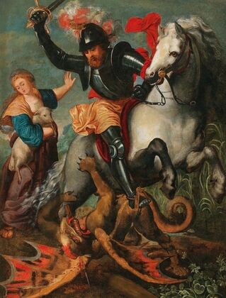 Saint George killing the Dragon