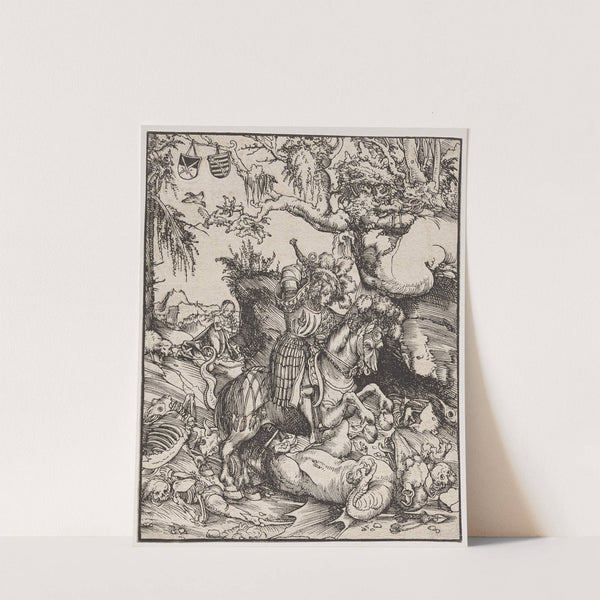 Saint George Slaying the Dragon (c. 1510–1515) by Lucas Cranach the Elder