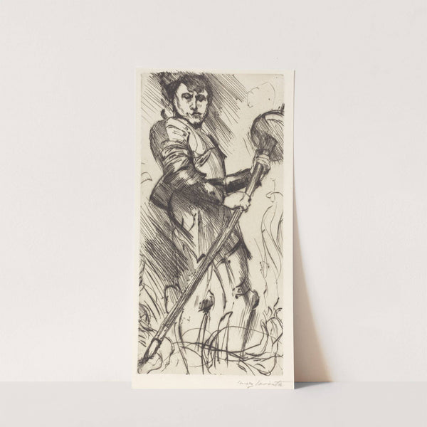 Saint George (St. Georg) (1916) by Lovis Corinth