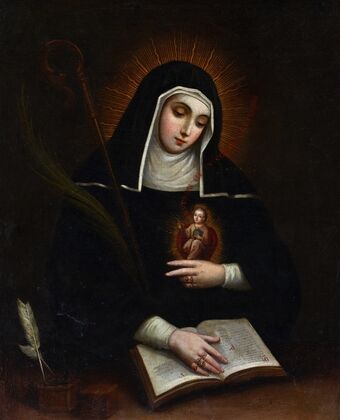 Saint Gertrude (Santa Gertrudis)