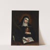 Saint Gertrude (Santa Gertrudis) by Miguel Cabrera