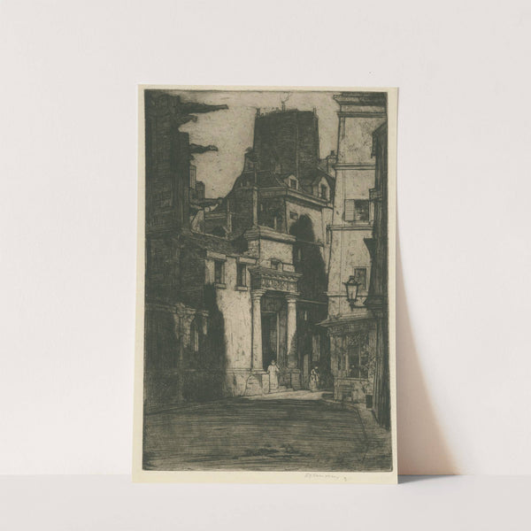 Saint Gervais, Rue des Barres (1904) by David Young Cameron