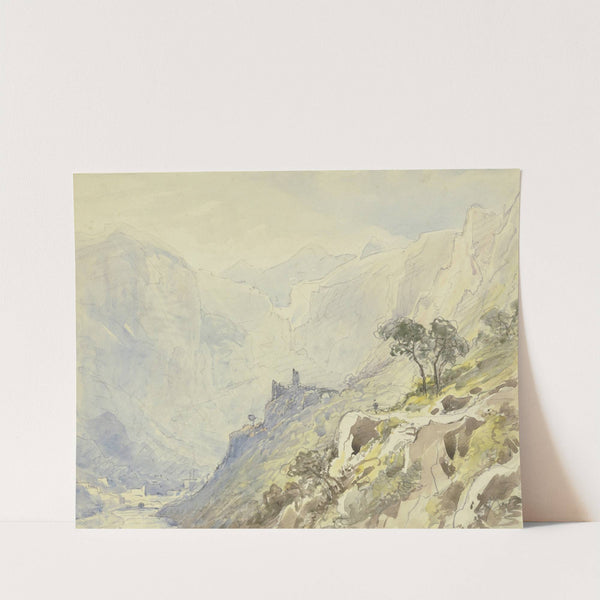 Saint Guilhem le Désert by Carl Morgenstern