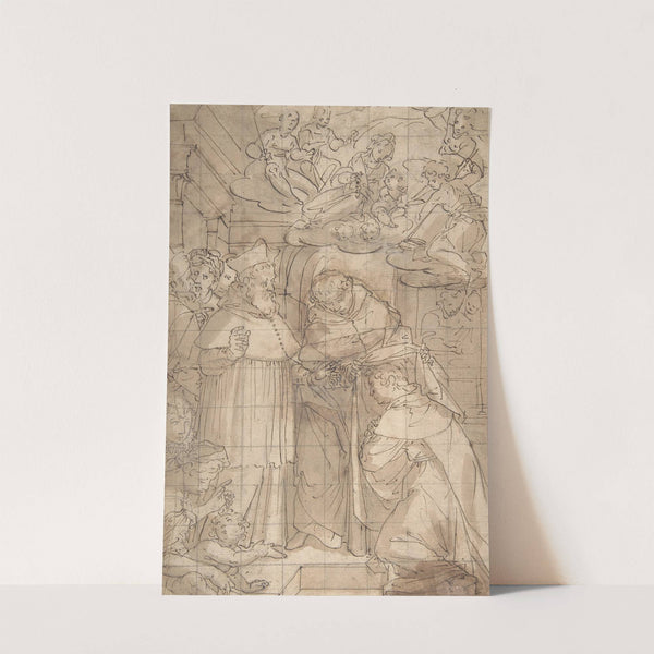 Saint Hyacinth Receiving the Dominican Habit by Aurelio Lomi