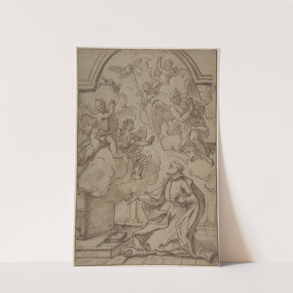 Saint in Ecstasy (1613–99) by Mattia Preti