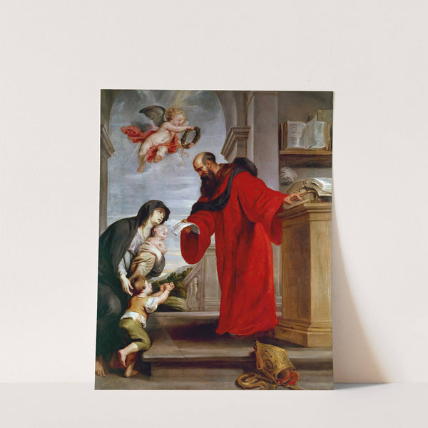 Saint Ives of Treguier, Patron of Lawyers, Defender of Widows and Orphans by Peter Paul Rubens