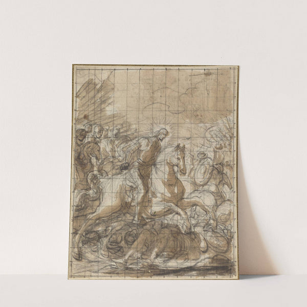 Saint James Defeating the Infidels (17th or 18th century) by Italian School