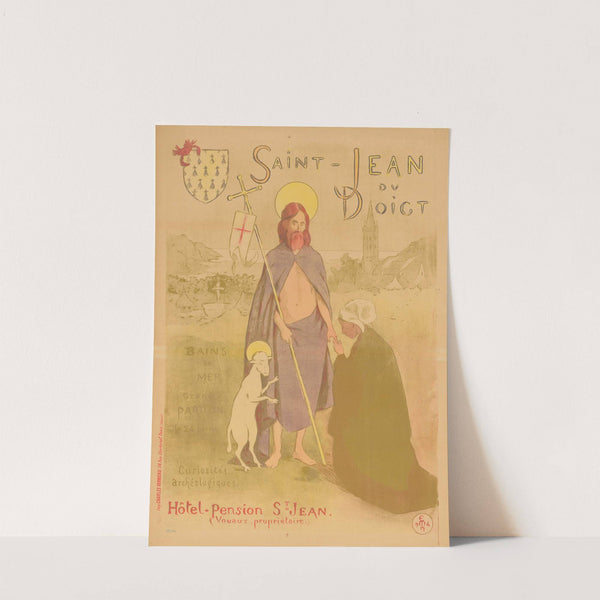 Saint Jean du Doigt. Hôtel-Pension St. Jean (1894) by Etienne Moreau-Nélaton