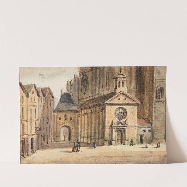 Saint-Jean le Rond by Auguste-Sébastien Bénard