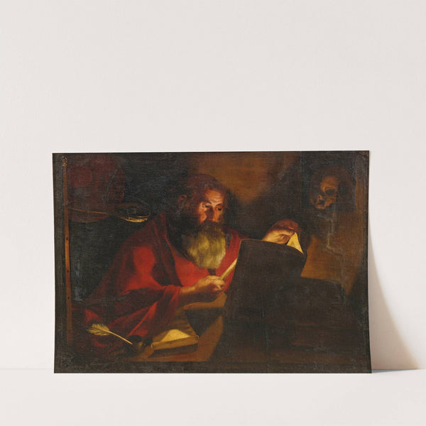 SAINT JEROME by Follower of Gerrit van Honthorst
