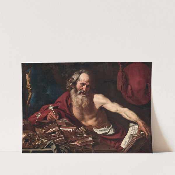 Saint Jerome by Joost Van de Hamme