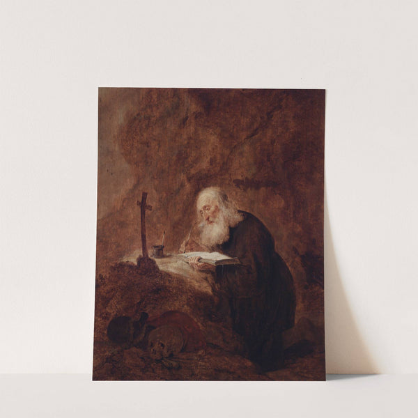Saint Jerome by Jan Olis