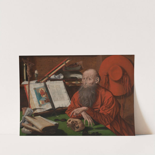 Saint Jerome (1541) by Marinus Van Reymerswale