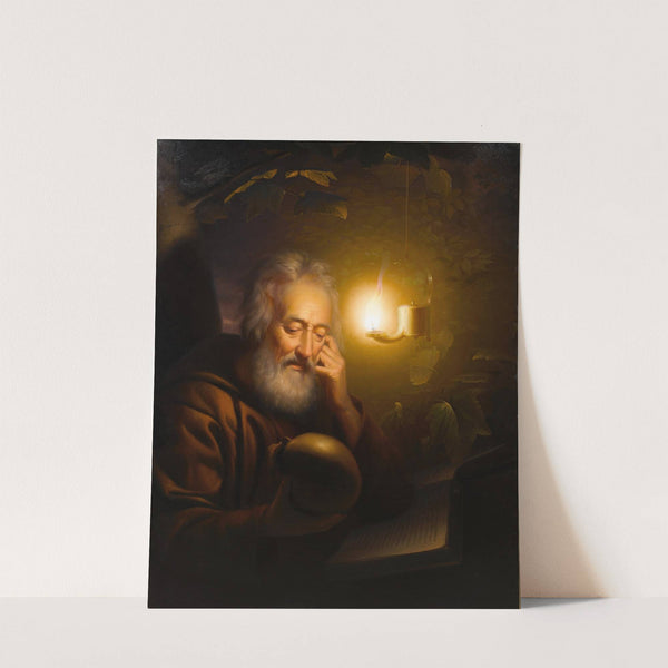 Saint Jerome by Petrus van Schendel