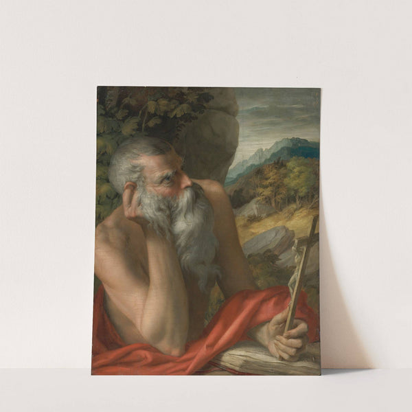 Saint Jerome by Circle Of Parmigianino