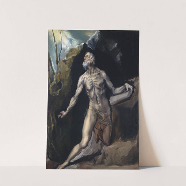 Saint Jerome (c. 1610-1614) by El Greco (Domenikos Theotokopoulos)