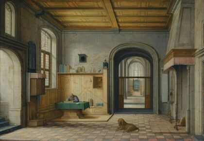 Saint Jerome In His Study