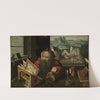 Saint Jerome in his study (c. 1550) by Amant Molet