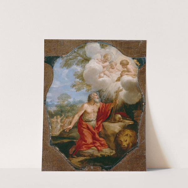 Saint Jerome in the Desert by Pietro da Cortona