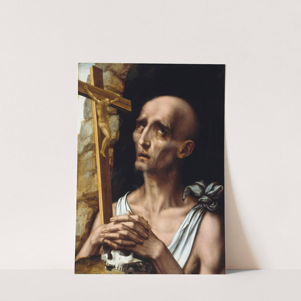 Saint Jerome in the Wilderness by Luis De Morales