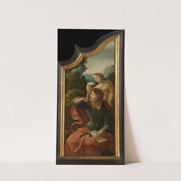 Saint John at Patmos by Aertgen Claesz van Leyden