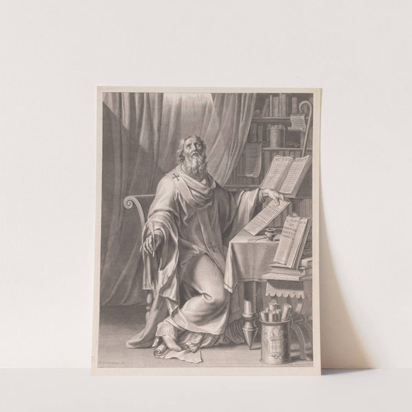 Saint John Chrysostom (1665) by Francois de Poilly