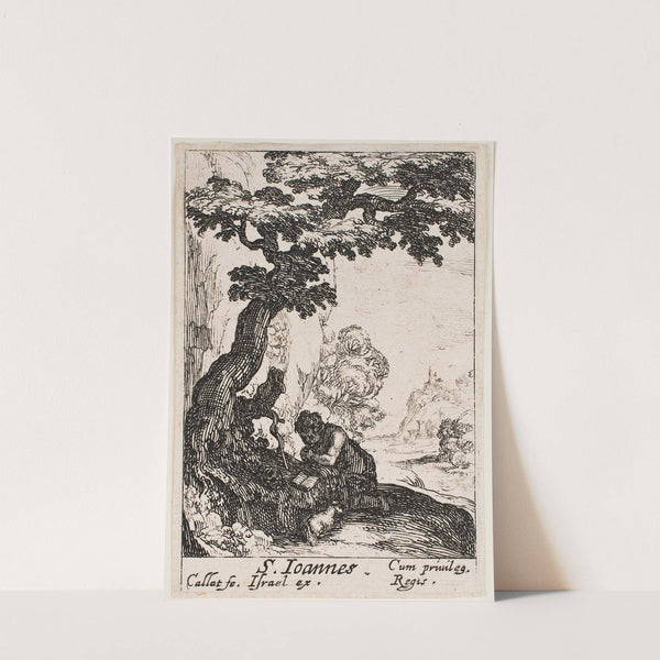 Saint John the Baptist (1632) by Jacques Callot