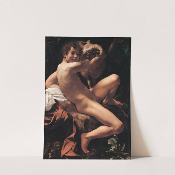 Saint John the Baptist by Caravaggio