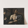 Saint John The Baptist In Prison Visited By Salome by Guercino