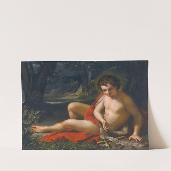 Saint John The Baptist In The Desert by Anton Raphael Mengs
