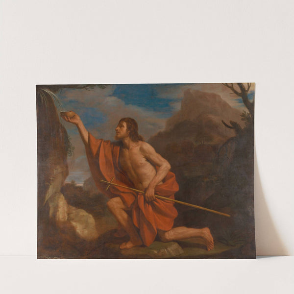 Saint John the Baptist in the Wilderness by Guercino