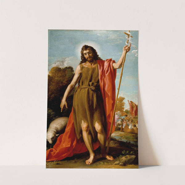 Saint John the Baptist in the Wilderness by José Leonardo