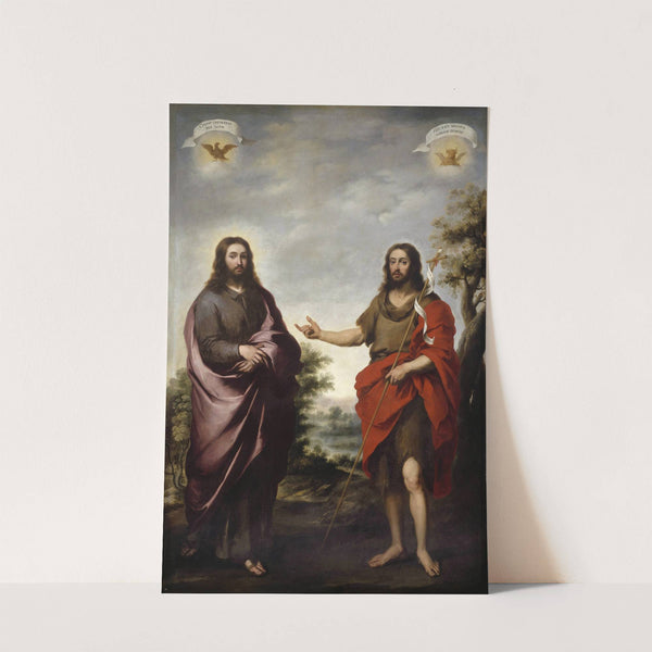 Saint John the Baptist Pointing to Christ (c. 1655) by Bartolomé Estebán Murillo