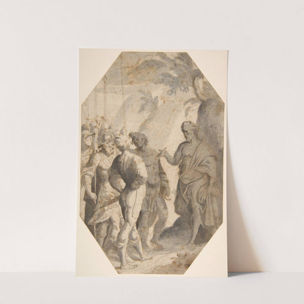 Saint John the Baptist Preaching to a Group of Soldiers by Giovanni Battista Trotti