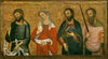 Saint John the Baptist, Saint Mary Magdalene, Saint James the Less and Saint Paul