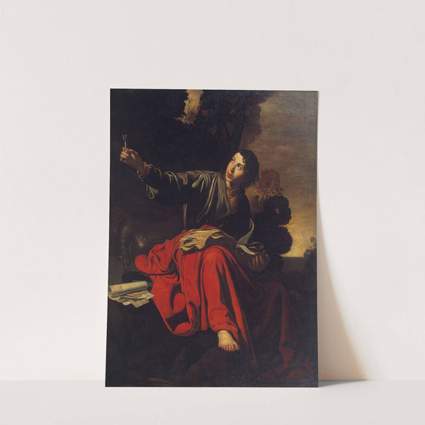 Saint John the Evangelist at Patmos by Anonymous