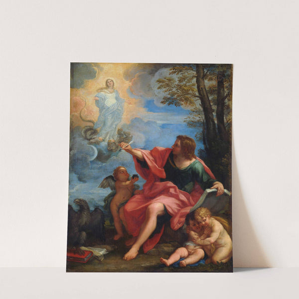 Saint John the Evangelist on Patmos (c. 1680 - c. 1720) by Carlo Maratti