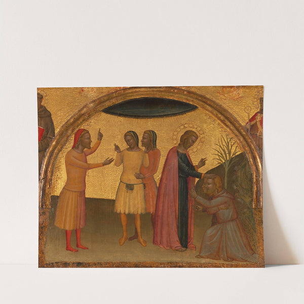 Saint John the Evangelist with Acteus and Eugenius by Francescuccio Ghissi